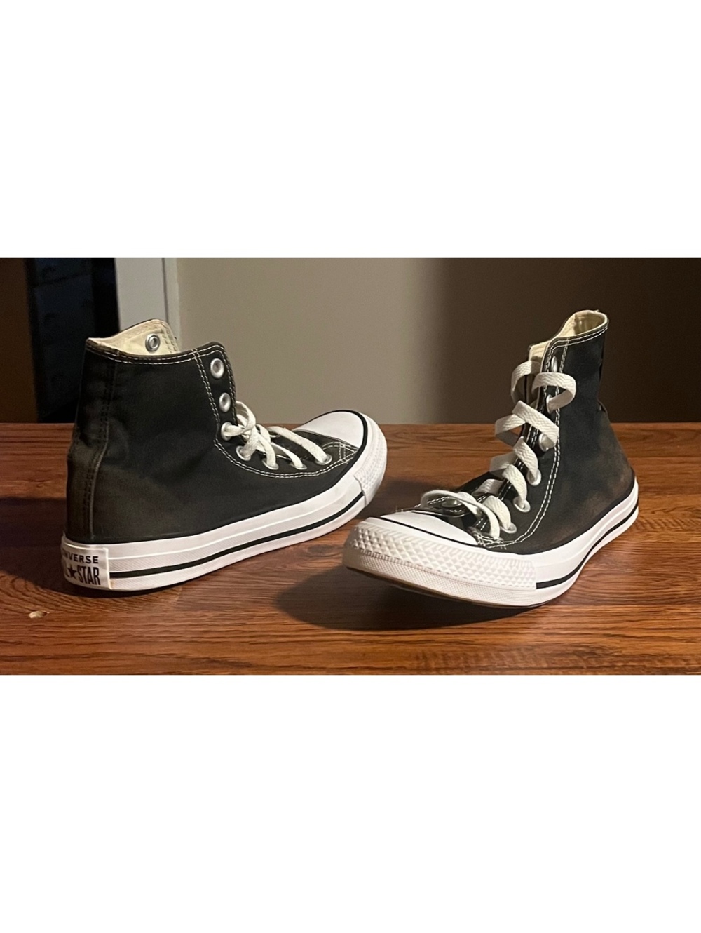 Converse Chuck Taylor All Star High Top Sneakers Black Size